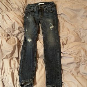 Eunina Lauren Mid Rise Skinny Jeans